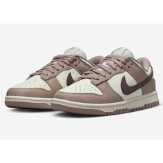 Кроссовки NIKE Dunk Low, размер 39, бежевый