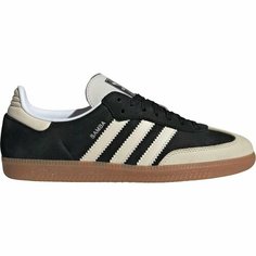 Кроссовки adidas Samba OG W, полнота F, размер 4,5 UK, черный