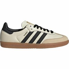 Кроссовки adidas Samba OG W, полнота F, размер 5 UK, бежевый