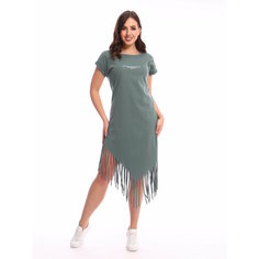 Платье Fashion Margo лето, размер 58, хаки