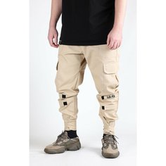 Брюки джоггеры BLK CROWN, размер XXL, солнечно-желтый