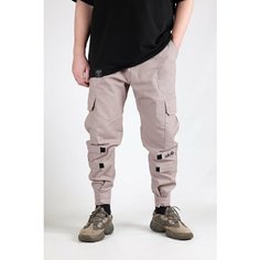 Брюки джоггеры BLK CROWN, размер XXL, капучино