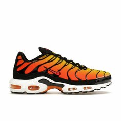 Кроссовки NIKE Air Max Plus, размер 43 EU, черный, оранжевый