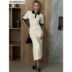 Платье EMBERENS Весна-лето 2025, размер L, молочный