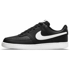 Кеды NIKE Court Vision Low Next Nature, полнота F, размер 10,5 US, черный/белый