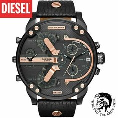 Наручные часы DIESEL, коричневый, черный