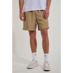 Шорты NIKE Flow Shorts, размер 46-48, бежевый