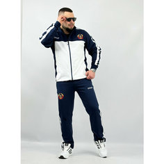 Костюм спортивный , размер XXL, белый Нет бренда