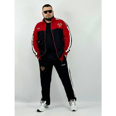 Костюм спортивный , размер 3XL, черный Нет бренда