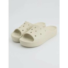 Шлёпанцы Crocs Classic Slide, размер W8 US, бежевый