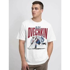 Футболка DreamShirts Studio Александр Овечкий / Хоккей / Мужская, размер S, белый