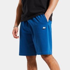Шорты NIKE Club Jersey, размер 48-50, синий