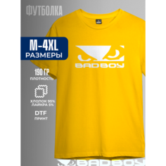 Футболка BAD BOY, размер 2XL, желтый