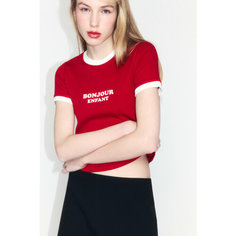 Футболка Befree Mix&Match, размер XL, красный