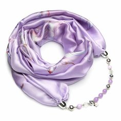 Шарф FOXTROT для женщин,180х90 см, one size, сиреневый