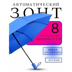 Мини-зонт Classica, синий