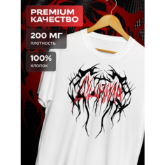 Футболка HITY, 1 шт., размер L, белый Нет бренда