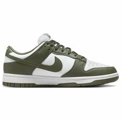 Кроссовки NIKE Dunk Low Retro, полнота B, размер EU 38,5, хаки