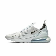 Кроссовки NIKE Air Max 270, полнота F (EU)/ на среднюю стопу, размер 9 US, белый