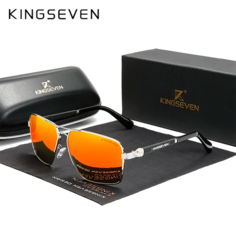 Солнцезащитные очки KINGSEVEN, оранжевый