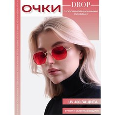 Солнцезащитные очки , красный Нет бренда