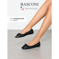 Балетки BASCONI, размер 37, черный