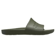 Шлёпанцы Crocs Crocs Slide, размер M13 US, хаки