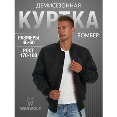 Куртка WerWolf Мужские куртки от WERWOLF, размер 58/170-176, black