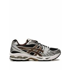 Кроссовки ASICS GEL-KAYANO 14, размер 40,5 EU, коричневый, серебряный, черный