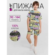 Футболка MARK FORMELLE, размер 98-52, голубой