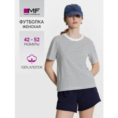 Футболка спортивная MARK FORMELLE Для женщин, размер 164/170-84-90, синий, белый