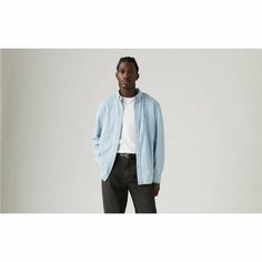 Рубашка Levis Men Authentic Button Down Shirt, размер S, голубой Levis®