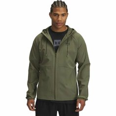 Ветровка Under Armour UA Stretch Wvn WindbreakerEU, размер SM, зелёный