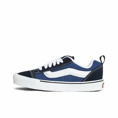 Кеды VANS Knu Skool, полнота F (EU)/ на среднюю стопу, размер 9.5US 9UK 42.5EU 42.5RU 27.5СМ, black/blue/white