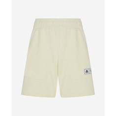 Шорты Kappa Authentic Womens Shorts, размер 46/48, светло-желтый