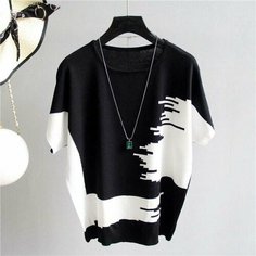 Футболка, 1 шт., размер XL, black No Brand