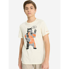 Футболка OUTVENTURE Active Boys Short Sleeve T-shirt, размер 164/170, кремовый