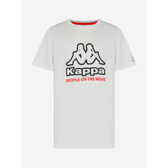 Футболка Kappa Training Boys T-shirt, размер 158/164, белый