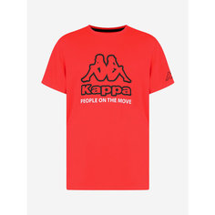 Футболка Kappa Training Boys T-shirt, размер 158/164, красный