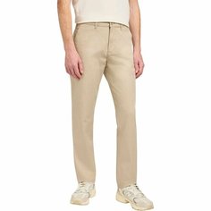 Брюки чинос Lee Men Regular Chino Pants, размер 36/32, бежевый