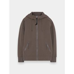 Толстовка C.P. COMPANY Diagonal Raised Fleece Goggle, размер S, , walnut