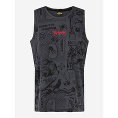 Майка Termit Summer Mens Tank, размер 48, черный/серый