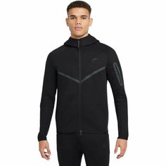 Толстовка спортивная NIKE Tech Full-Zip Windrunner Hoodie, размер L, , черный