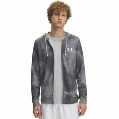 Толстовка спортивная Under Armour UA Rival Terry AOP FZ Q1, размер MD, , серый