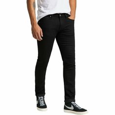 Джинсы зауженные Lee Men Luke Jeans, размер 38/32, черный