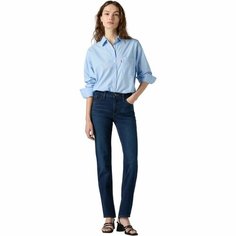 Джинсы зауженные Levis Women 312 Shaping Slim Jeans, размер 32/30, cиний Levis®