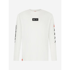 Kappa Authentic Graphic Mens LS T-shirts, размер 48/50, белый
