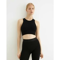 Топ спортивный Gloria Jeans, размер XL (52-54), черный