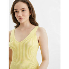 Топ KIVI CLOTHING, размер XS-S, желтый