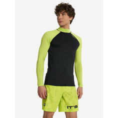 Рашгард Termit UPF 50 Mens LS T-Shirt, размер 46, черный/зеленый